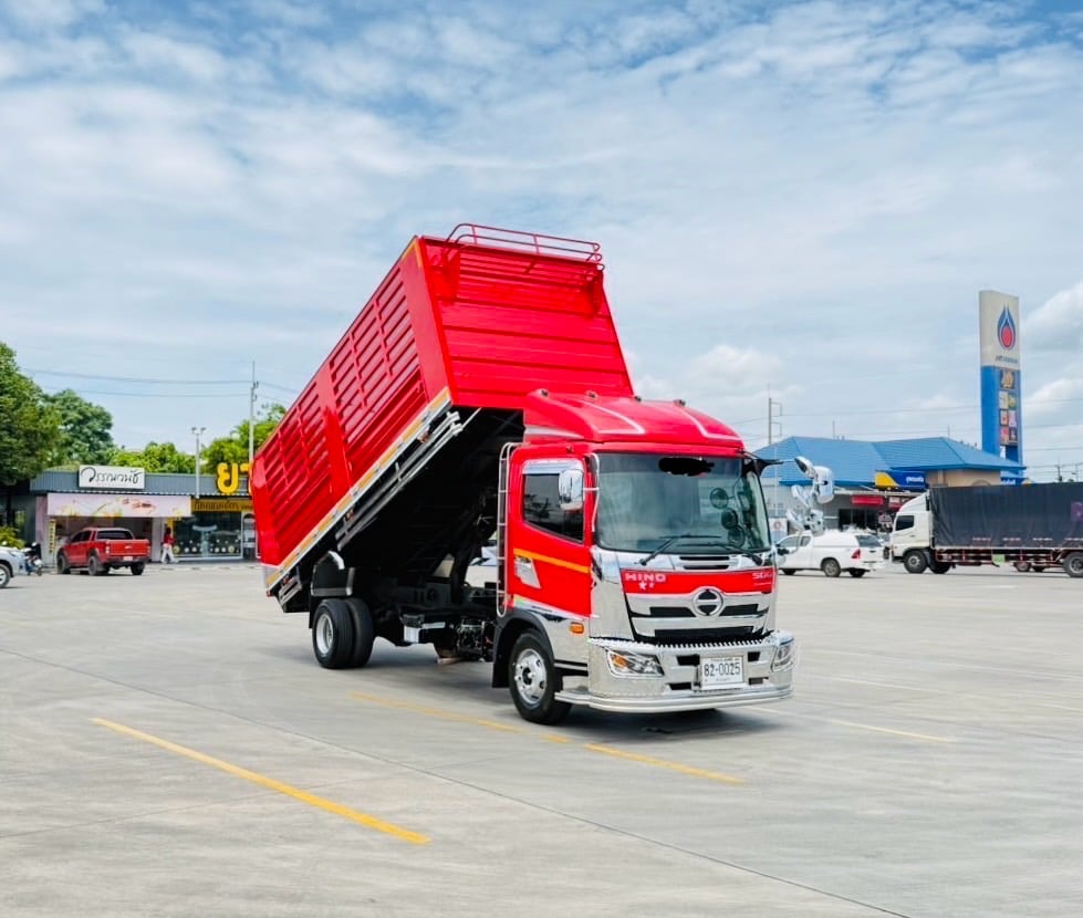ไมล์ 45,864 กิโล ❗️HINO NEW FC9J 155 แรง ปี 2565 ดั้มพ์คอกเกษตร