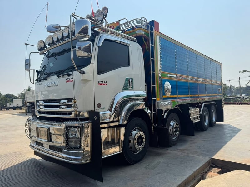 ISUZU FYH 360 ดั้มพ์คอกเกษตรปีเนียม 