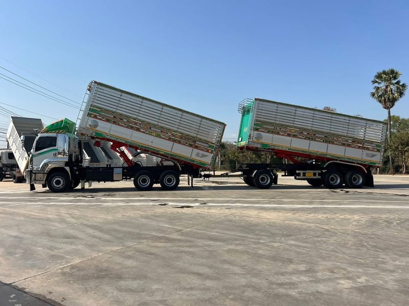 ไมล์ 153,391 ❗️ISUZU FXZ 360 แม่ลูกดัมพ์