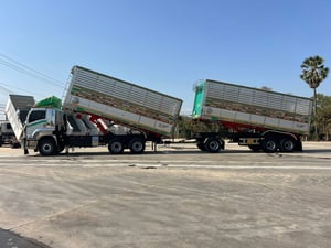 ไมล์ 153,391 ❗️ISUZU FXZ 360 แม่ลูกดัมพ์