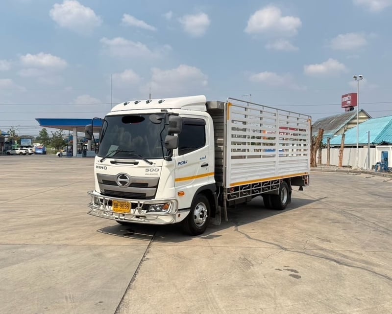 HINO NEW FC9J 210 กะบะสแตนเหล็ด