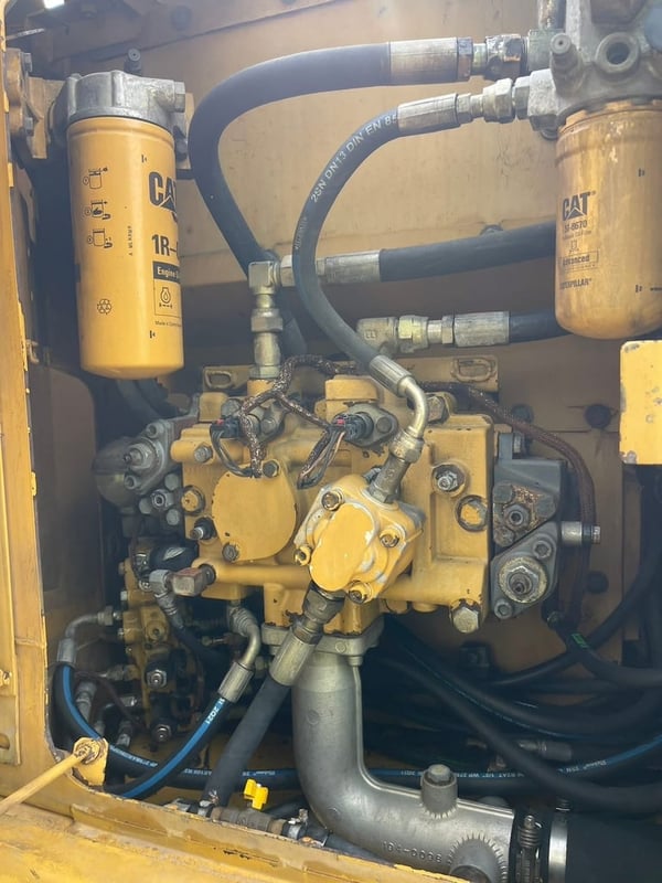CAT312D กะบอกดำ )เก่าญี่ปุ่น) บุมยาว 14 เมตร 