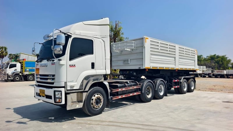 เข้าใหม่‼️ ISUZU GXZ 360 MT หัวลากพร้อมหาง เซมิดั้มพ์