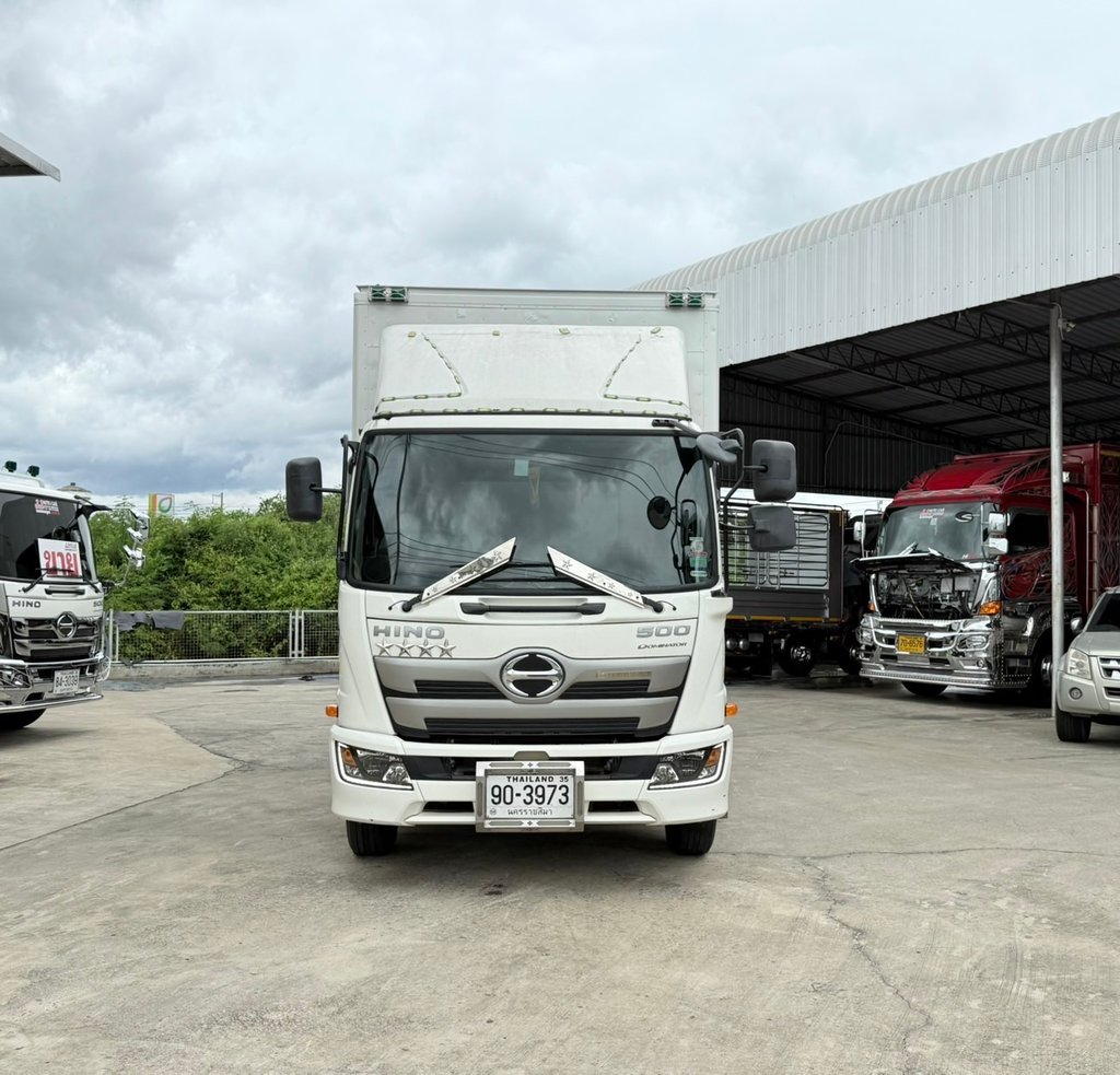 เข้าใหม่❗️ไมล์ 64,883 กิโล ❗️ HINO FC9J 210 แรง 6ล้อตู้เย็น ตู้ สแตนเหล็ด ยาว 5.60 เมตร  ปี 2565 ราคา 1,190,000 บาท 📞 094-653-6339 อิฐ รับซื้อ-ขาย-แลกเปลี่ยน-รถ?