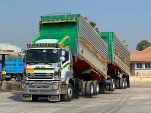 ISUZU FXZ 360 แม่ลูกดัมพ์เกษตร