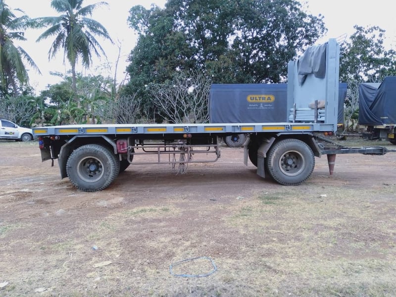 มิซู 360 แรง พ่วงแม่ลูกพื้นเรียบ