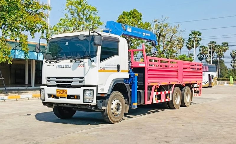 เข้าใหม่❗️ไมล์ 25,XXX  FVM 300 MT  เครน ZE 5 ตัน