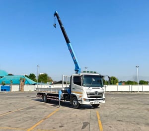 เข้าใหม่❗️ไมล์ 37,028 กิโล❗️HINO FC9J 210 แรง  ติดเครน