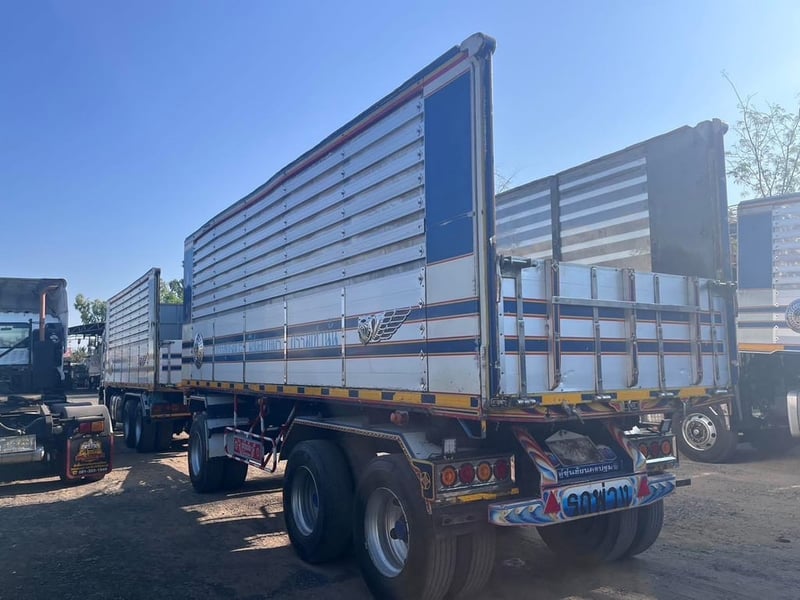 ISUZU FXZ 360 พ่วงแม่ลูกดั้มพ์เกษตร ISUZU FXZ 360 พ่วงแม่ลูกดั้มพ์เกษตร