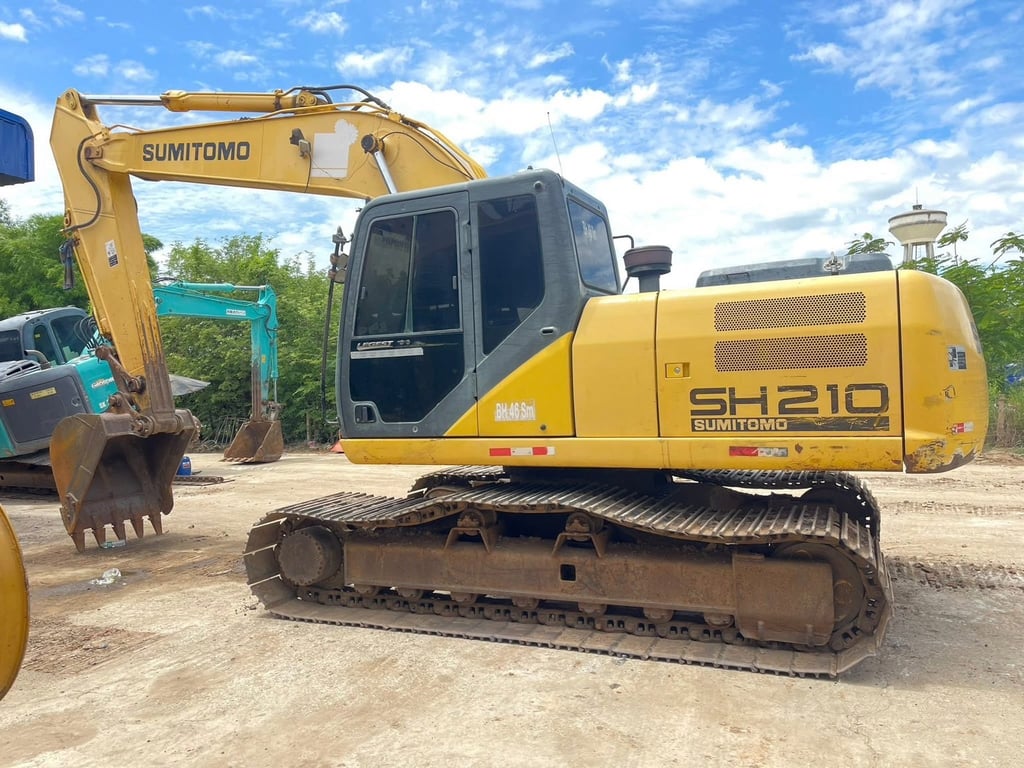 SH210-5F เล่มทะเบียน ไฟฟ้าครบ ระบบดี เครื่องดี 