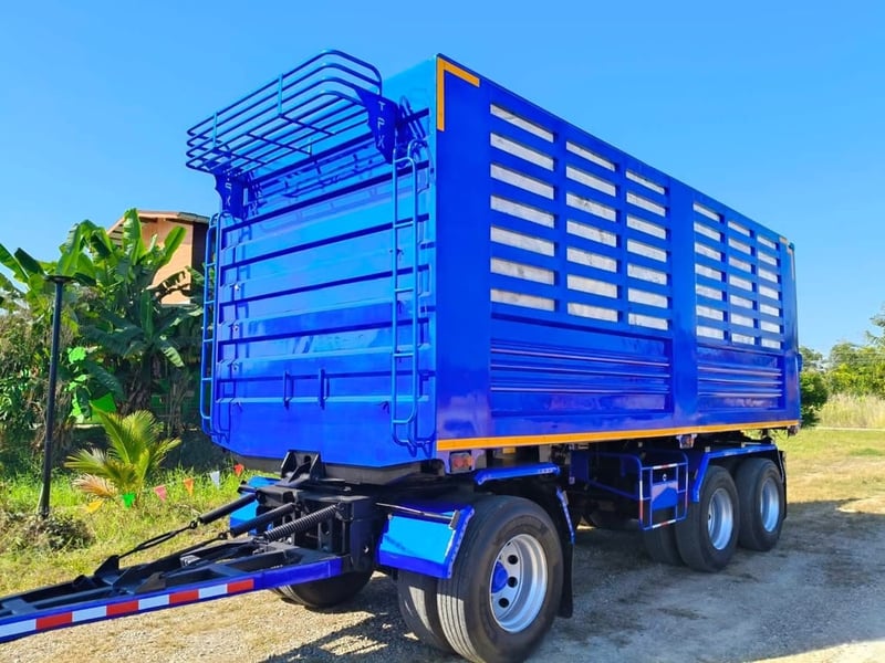 ISUZU FXZ 360 แม่ลูกดั้มพ์เกษตร  ใส่ของ 30.200 ตัน