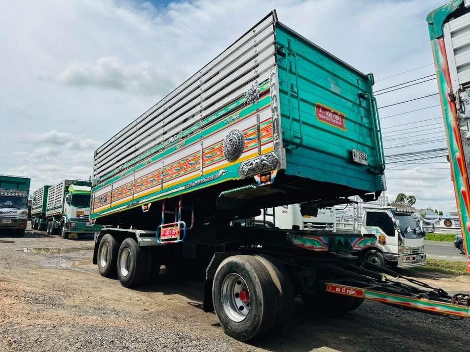 ISUZU FXZ 360 พ่วงแม่ลูกดั้มพ์คอกเกษตร ISUZU FXZ 360 พ่วงแม่ลูกดั้มพ์คอกเกษตร