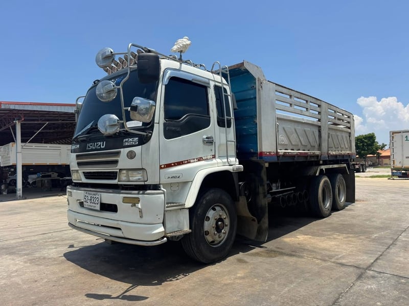 ISUZU เดก้า 320 เกียร์อีตั้น ดั้มพ์หินทราย ปี 2550