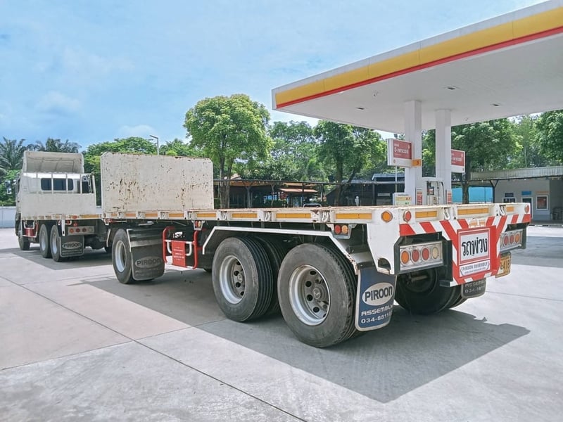 เข้าใหม่❗️ไมล์ 1 แสนเศษ❗️HINO FM1A 344 พ่วงแม่ลูกพื้นเรียบ เข้าใหม่❗️ไมล์ 1 แสนเศษ❗️HINO FM1A 344 พ่วงแม่ลูกพื้นเรียบ