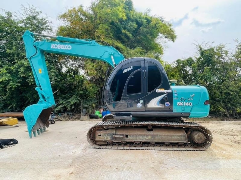 SK120-5 สุเปอร เครื่อง-ปั้มแห้ง  เอวแนน ไฟฟ้าครบ