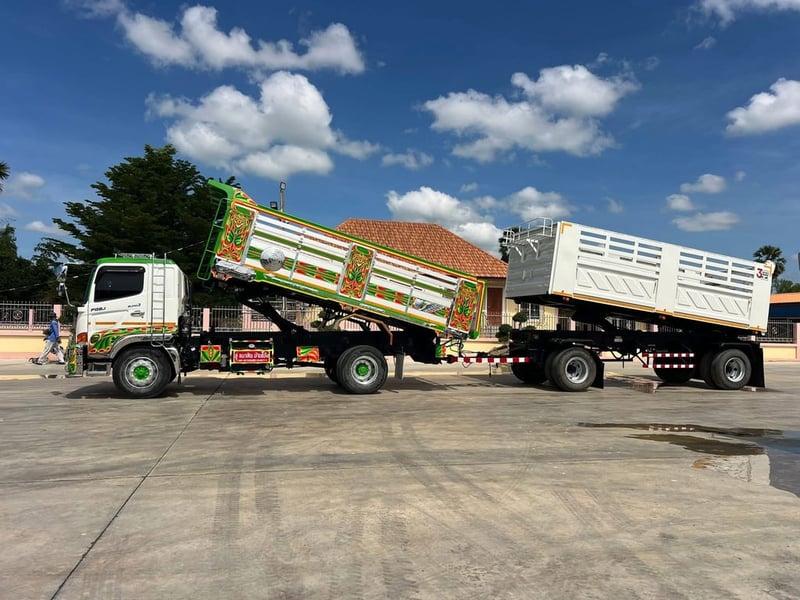 ไมล์ 61,747❗️HINO FG8J 240 แรง ดัมพ์ปิเนียม