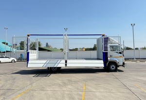 ISUZU FRR 210 กะบะเหล็กเปิดได้รอบ