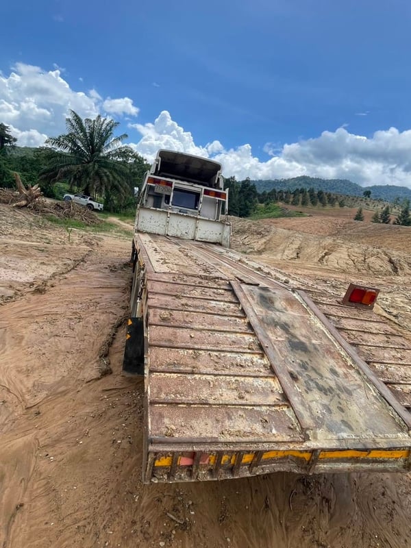 ISUZU FVZ33M-195 แรง 2 เพลา  ท้ายลาด