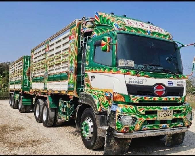 HINO 344 ปี 2560 พ่วงแม่ลูกดั้มพ์