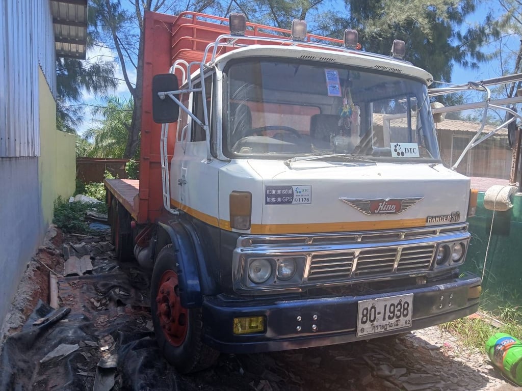 10ล้อพื้นเรียบ HINO FTM115- 160 เพลาเดียว 10ล้อพื้นเรียบ HINO FTM115- 160 เพลาเดียว