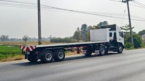 ISUZU FTR 240 MT (หัวลาก 6ล้อ)  พร้อมหางพื้นเรียบ 2 เพลา