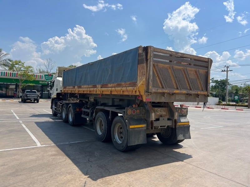 HINO FM2P 320 ปี 2548 หัวพร้อมหาง เซมิดั้มพ์ ปี 2560 HINO FM2P 320 ปี 2548 หัวพร้อมหาง เซมิดั้มพ์ ปี 2560
