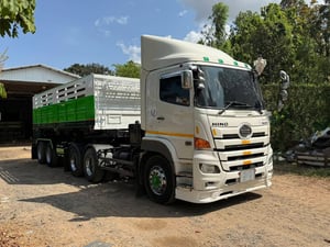 HINO 344 หัวลากพร้อมหางเซมิดั้มพ์
