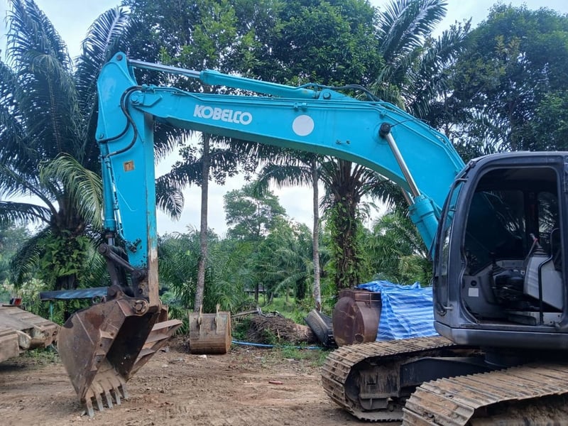 SK200-6 YN10 ไมล์ 9,000 ชม. มีไลน์หัวเจาะ