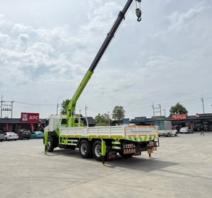 ไมล์ 97,468 กิโล❗️HINO FL8J 260 ปี 2566  ติดเครน 8 ตัน