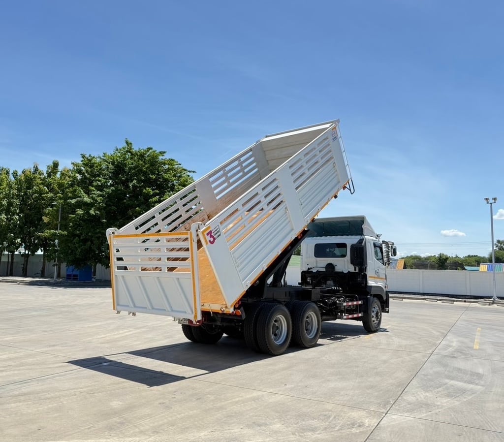 ไมล์ 6,942 กิโล❗️HINO FM2P 380 ปี 2566 ดั้มพ์สามมิตร ไมล์ 6,942 กิโล❗️HINO FM2P 380 ปี 2566 ดั้มพ์สามมิตร