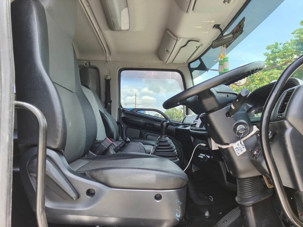 ไมล์ 1 แสนนิด❗️HINO  FG8J 240  ติดเครน 5 ตัน