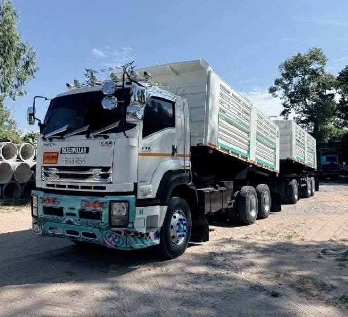 ISUZU FXZ 360 ปี 2558 พ่วงแม่ลูกดั้มพ์