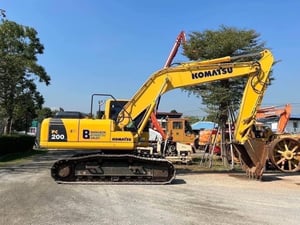 ไมล์ ชม 5,000❗️Komatsu PC200 -8MO  ซีเรียล 19xxxให้ PM ที่เหลือถึง 7000 
