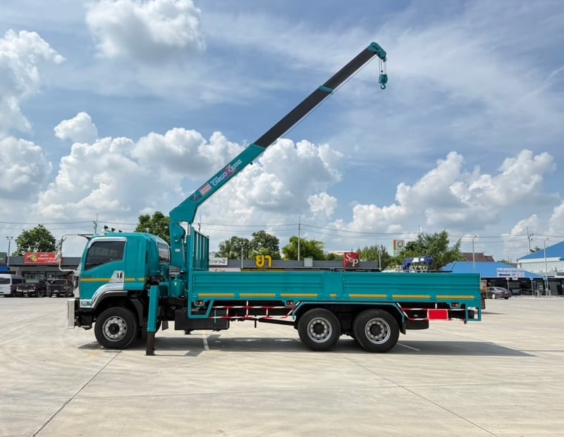 เข้าใหม่❗️เครน 5 ตัน❗️ไมล์ 98,054 กิโล ISUZU FVM 240 แรง คลัซซี MT