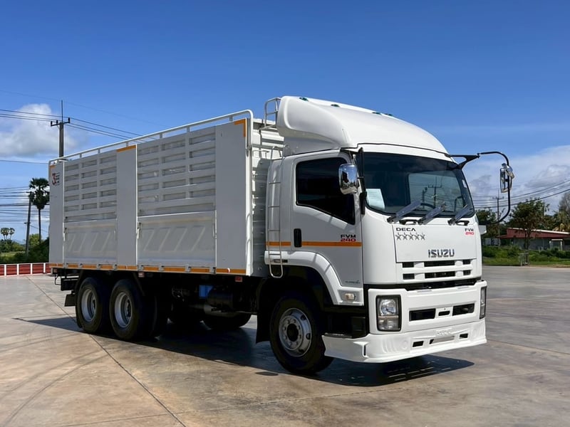 ISUZU 240 เพลาเดียว (ไม่ดั้มพ์) ยาว 6.50 เมตร สามมิตร ปี 2554 ISUZU 240 เพลาเดียว (ไม่ดั้มพ์) ยาว 6.50 เมตร สามมิตร ปี 2554