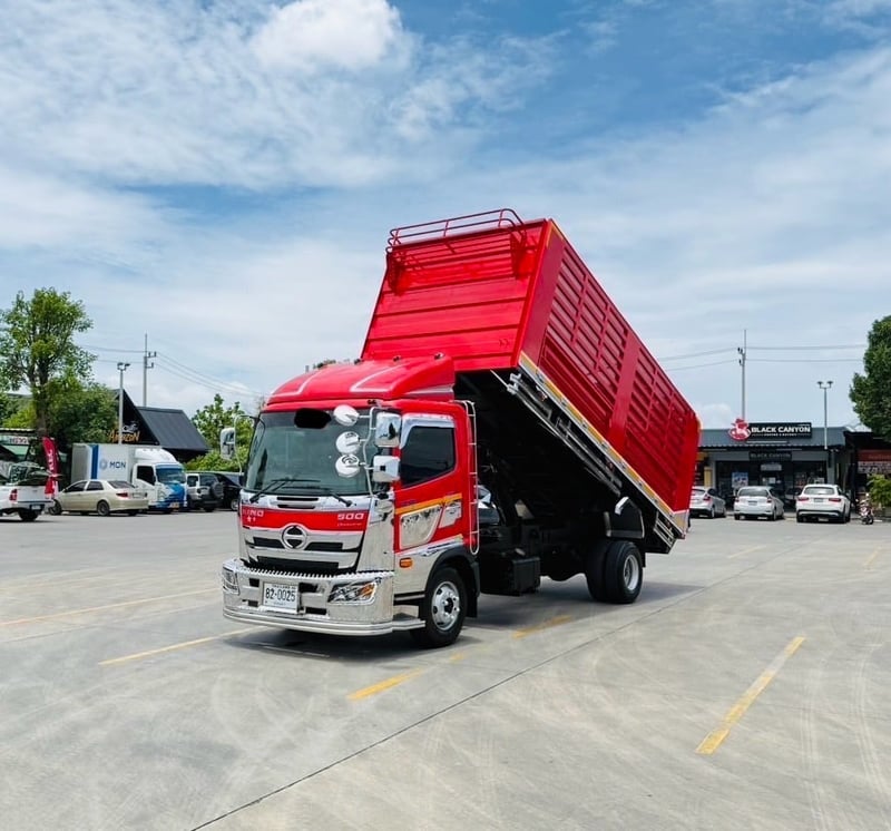 ไมล์ 45,864 กิโล ❗️HINO NEW FC9J 155 แรง ปี 2565 ดั้มพ์คอกเกษตร