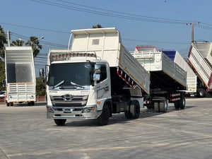 ไมล์ 18,800 กิโล❗️HINO FC9J 210 ปี 2566 รถ6ล้อพ่วงแม่ลูกดัมพ์ ไมล์ 18,800 กิโล❗️HINO FC9J 210 ปี 2566 รถ6ล้อพ่วงแม่ลูกดัมพ์