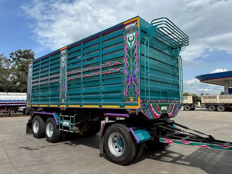 ไมล์ 270,000❗️ISUZU FXZ 360 พ่วงแม่ลูก ดั้มพ์เกษตร อู่ ฟินิกซ์