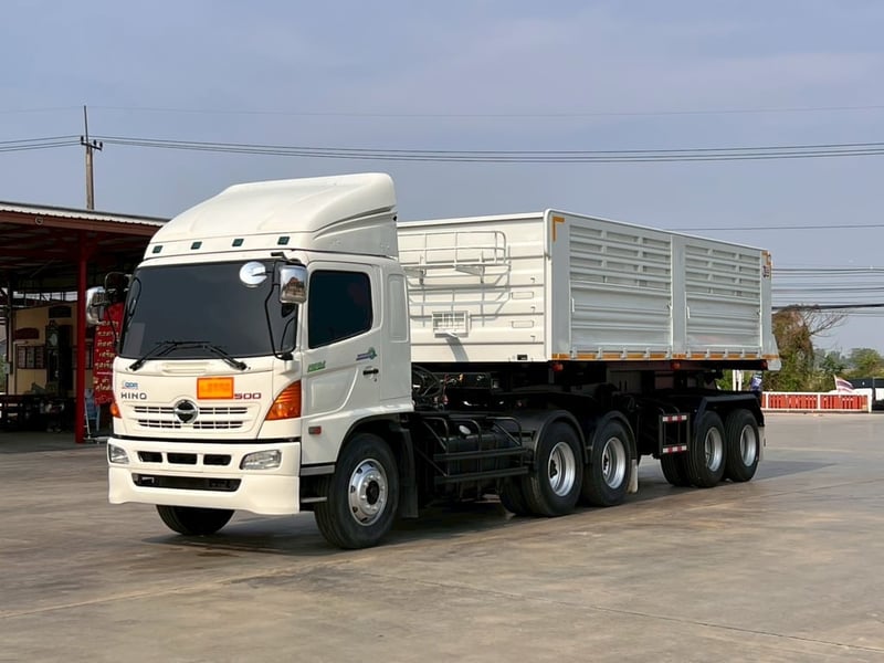 HINO FM1J 245 ปี 2548 หัวพร้อมหางเซมิดั้มพ์ 