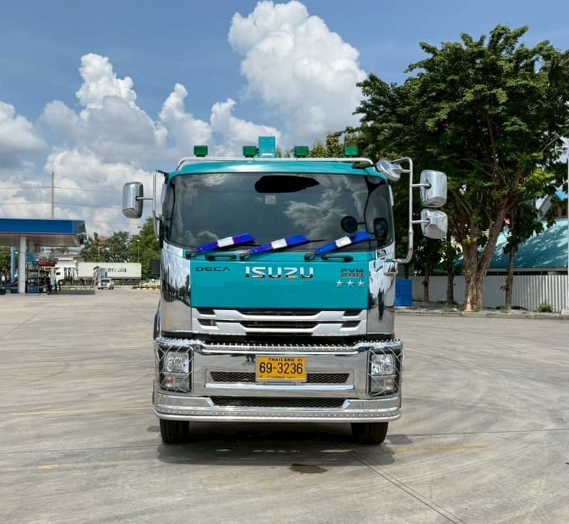 ไมล์ 98,054 กิโล❗️ISUZU FVM 240 คลัซซี MT เครน 5 ตัน