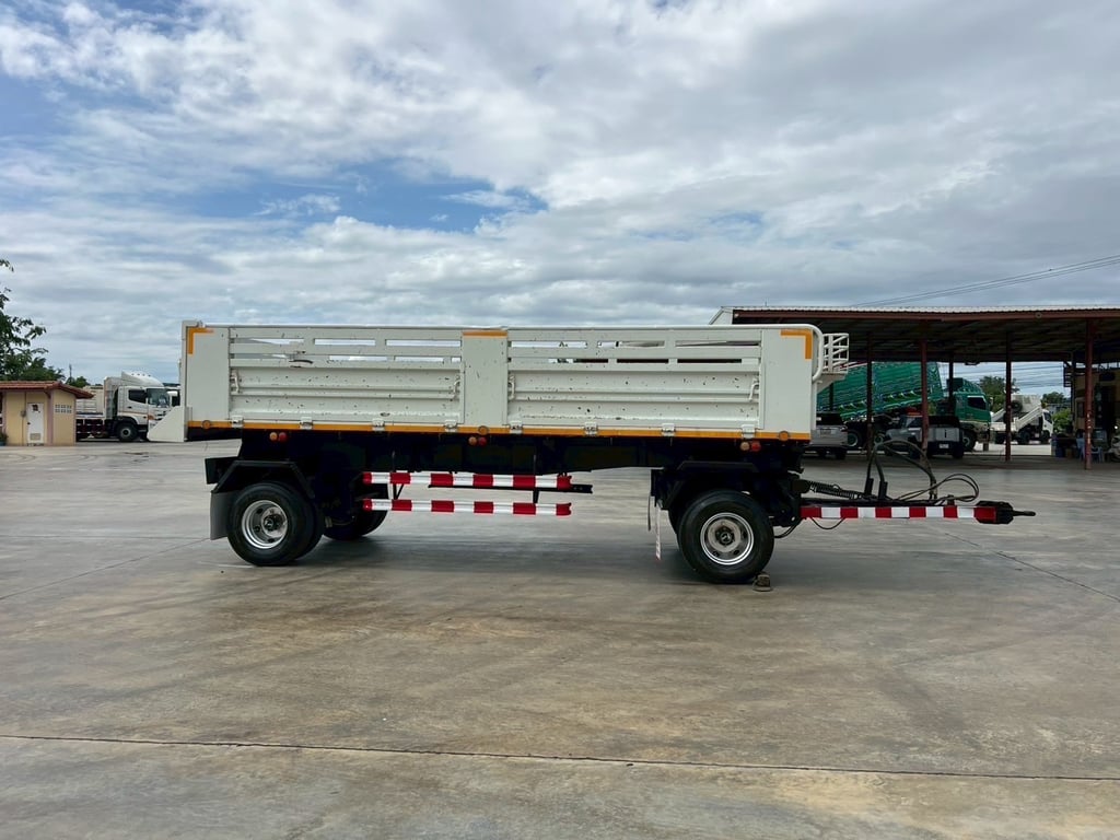 ลูกพ่วงดัมพ์ (สำหรับรถ 6 ล้อ) สองเพลา  อู่เทิงเซอร์วิส ปี 2565