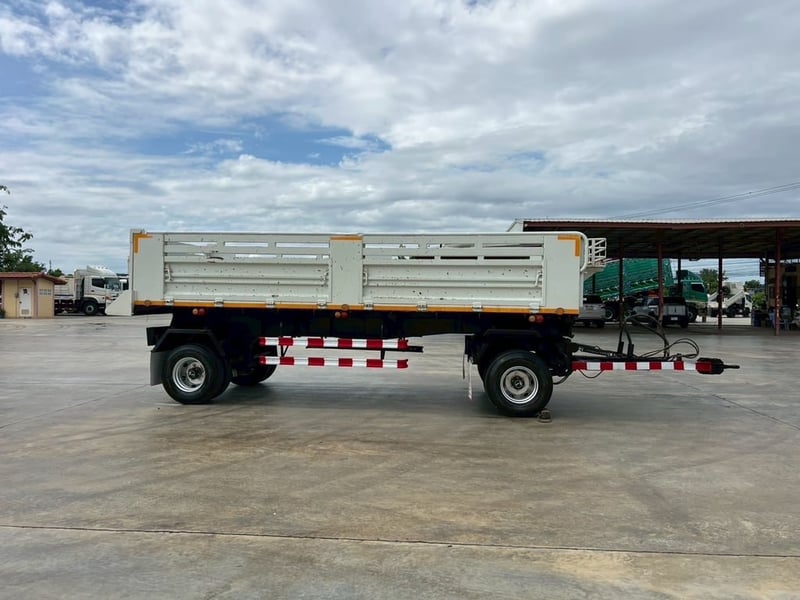 ลูกพ่วงดัมพ์ (สำหรับรถ 6 ล้อ) สองเพลา  อู่เทิงเซอร์วิส ปี 2565