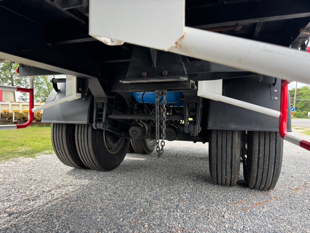 ขายลูกพ่วงพื้นเรียบ 2 คาน ยังไม่ได้จดทะเบียน