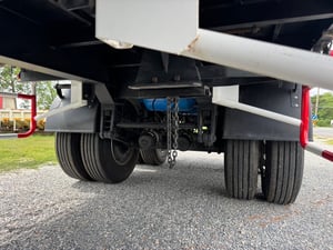 ขายลูกพ่วงพื้นเรียบ 2 คาน พร้อมหางตัวแม่  ยาว 6.50 เมตร อู่ พนัส