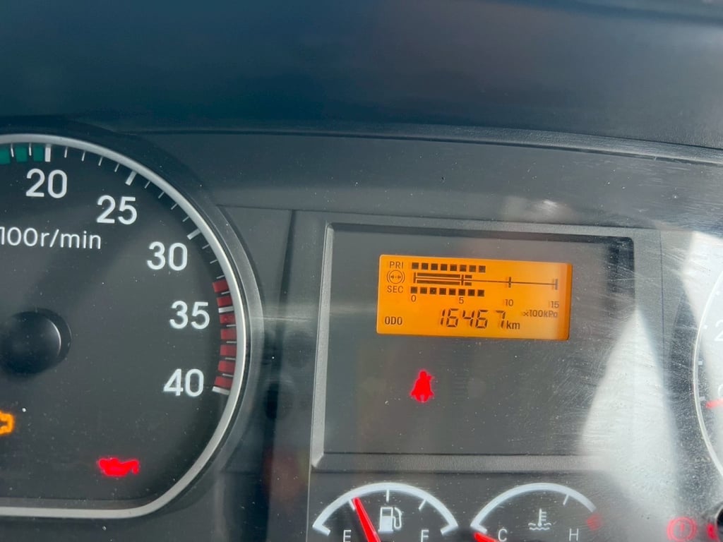 ไมล์ 16,467 กิโล❗️ISUZU FRR 210 ดั้มพ์ อู่ STเทรลเลอร์ ปี 2566