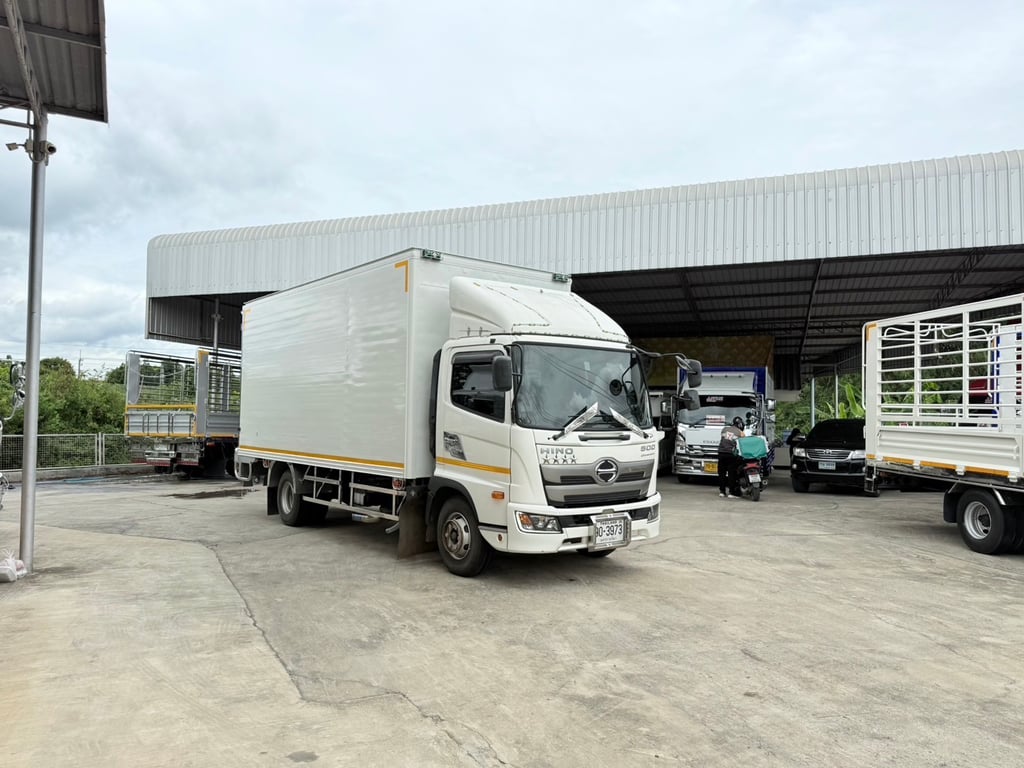 เข้าใหม่❗️ไมล์ 64,883 กิโล ❗️ HINO FC9J 210 แรง 6ล้อตู้เย็น