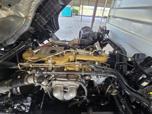 ISUZU FXZ 360 แรง พ่วงแม่ลูก ดัมพ์หินทราย สามมิตร