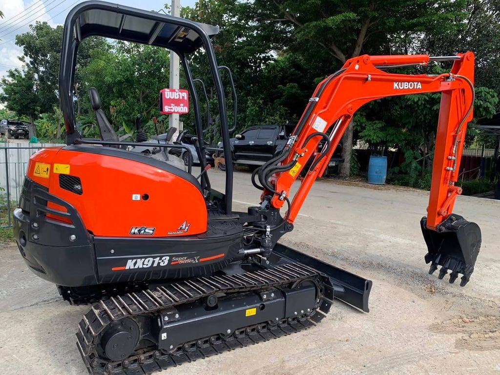 Kubota Kx 91-3SX ไฟฟ้าครบ  ระบบดี ไม่มีรั่วซึม ปี 2563