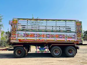 ISUZU FXZ 360 พ่วงแม่ลูกดั้มพ์