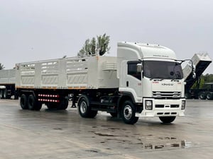 ISUZU FTR 240 MT (หัวลาก 6ล้อ) พร้อมหางเซมิ  (หางไมดัมพ์)